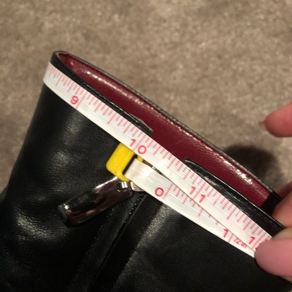 Enzo Angiolini black kidskin leather boot. Sz 6.5 - Picture 7 of 8